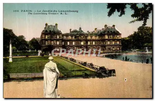 Cartes postales Paris Jardin du Luxembourg