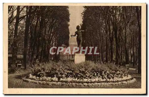 Ansichtskarte AK Paris En Flanant Jardin du Luxembourg