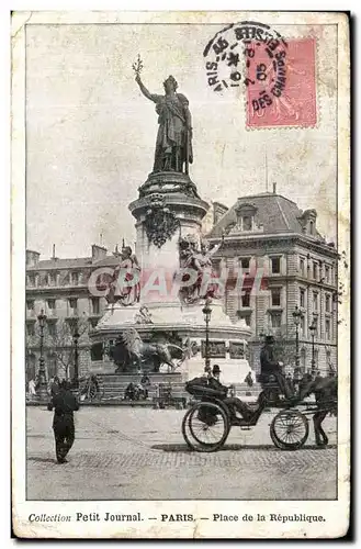 Cartes postales Paris Place de la Republique