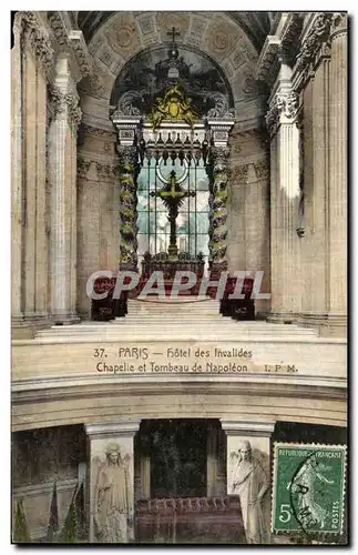 Ansichtskarte AK Paris hotel des lnvalldes Chapelle et Tombeau de Napoleon 1e