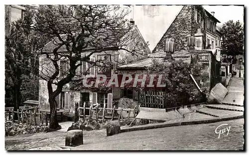 Cartes postales moderne Paris Et Ses Mervelles Montmartre le cabaret du Lapin Agile rue des Saules