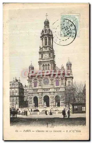 Ansichtskarte AK Paris Eglise De La Trinite