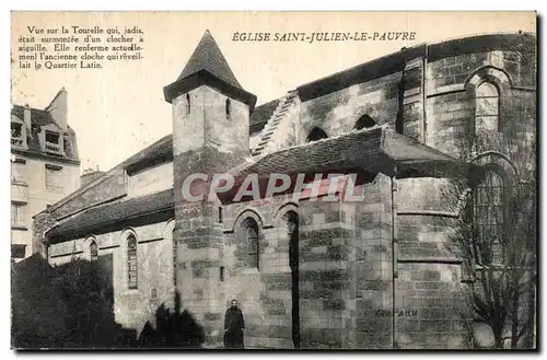 Ansichtskarte AK Eglise Saint Julien Le Pauvre