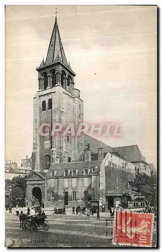 Cartes postales Paris Eglise Saint Germain des Pres