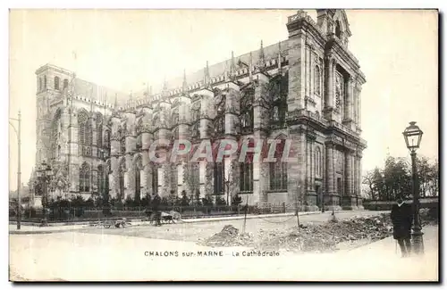 Cartes postales Chalons Sur Marne La Cathedrale