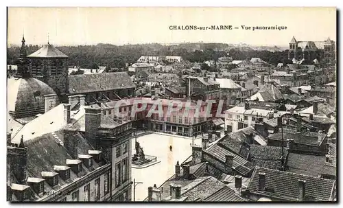 Ansichtskarte AK Chalons Sur Marne Vue Panoramique