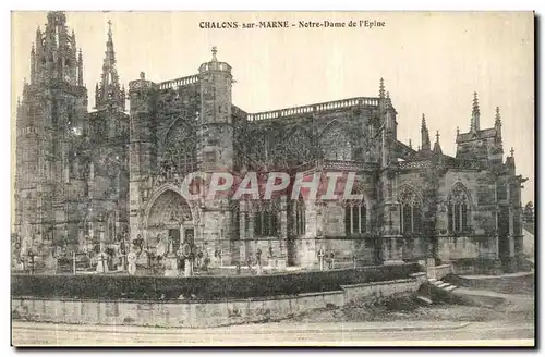 Ansichtskarte AK Chalons Sur Marne Notre Dame de l Epine