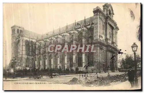 Cartes postales Chalons Sur Marne La Cathedrale