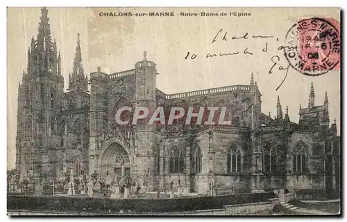 Ansichtskarte AK Chalons Sur Marne Notre Dame de l Epine