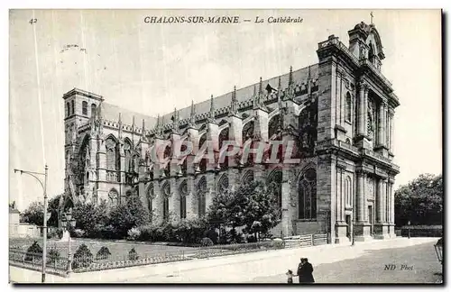 Cartes postales Chalons Sur Marne La Cathedrale