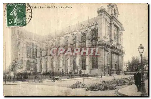 Cartes postales Chalons Sur Marne La Cathedrale