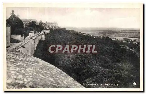 Cartes postales Langres Les Remparts