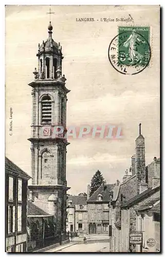 Cartes postales Langres L Eglise St Martin