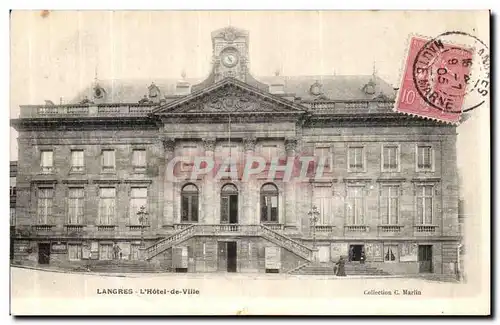 Cartes postales Langres L Hotel de Ville