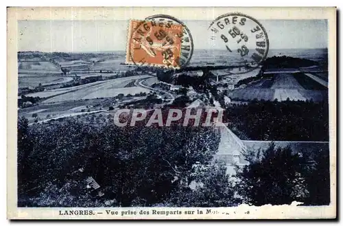 Cartes postales Langres Vue prise des Remparts