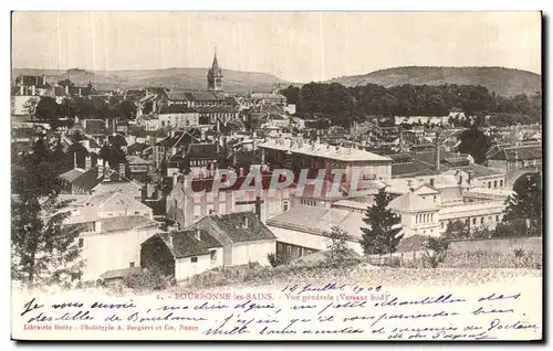 Cartes postales Bourbonne les Bains Vue Generale