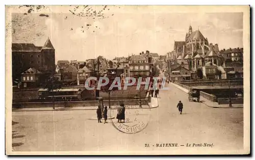 Cartes postales Mayenne Le Pont Neuf