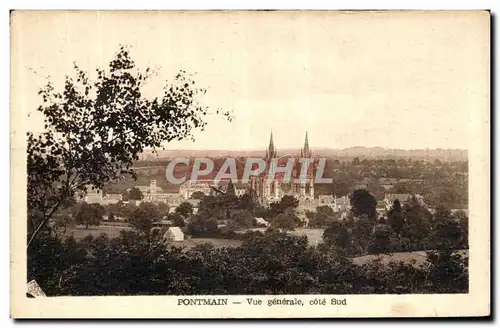 Cartes postales Pontmain Vue Generale Cote Sud