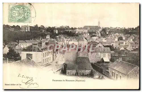 Cartes postales Mayenne Panorama de Montsurs