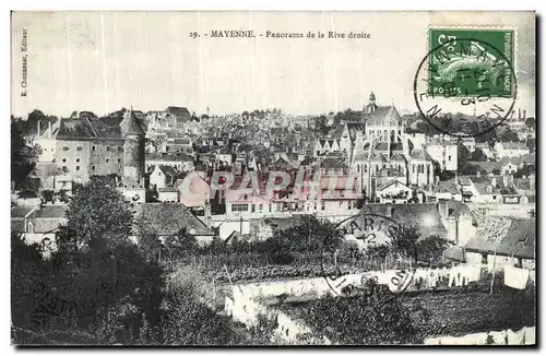 Cartes postales Mayenne Panorama de la Rive Droite