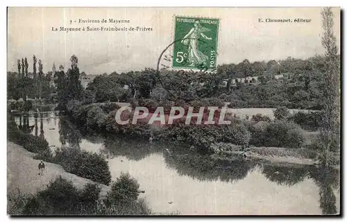 Ansichtskarte AK Environs de Mayenne La Mayenne a Saint Fraimbault de Prieres