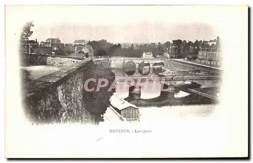 Cartes postales Mayenne Les Quais