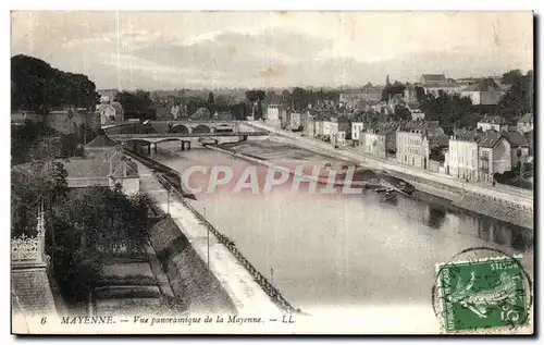 Cartes postales Mayenne Vue Panoramique de la Mayenne