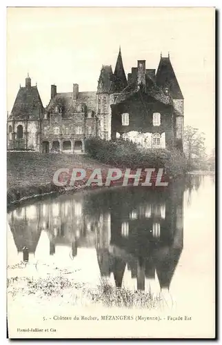 Ansichtskarte AK Chateau du Rocher Mezangers Facade Est