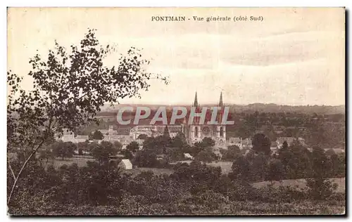 Ansichtskarte AK Pontmain Vue Generale Cote Sud