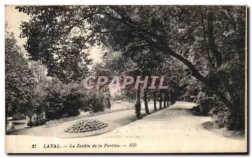 Ansichtskarte AK Laval Le Jardin de la Perrine