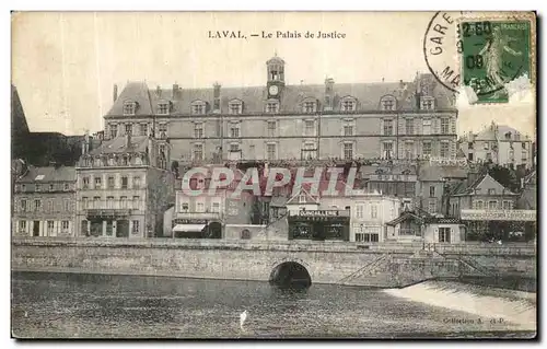 Cartes postales Laval Le Palais de Justice