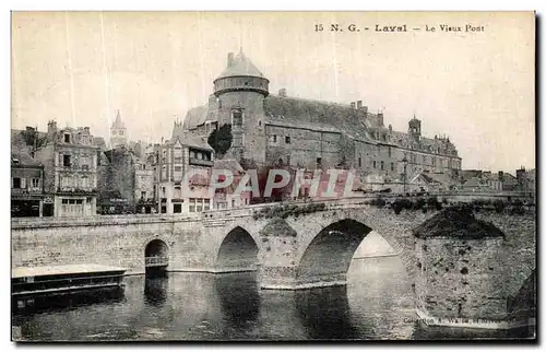 Cartes postales Laval Le Vieux Pont