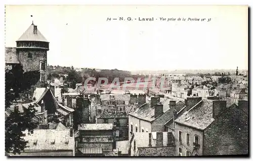 Cartes postales Laval Vue Prise de la Perrine