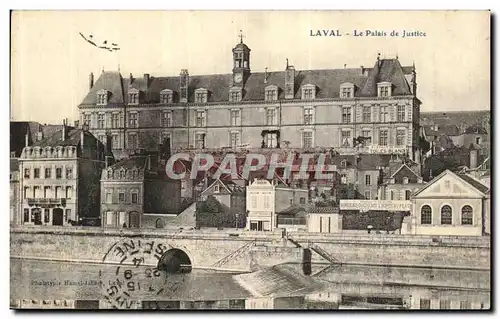 Cartes postales Laval Le Palais de Justice