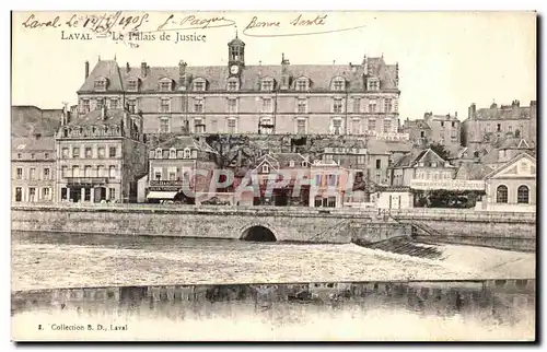 Cartes postales Laval Le Palais de Justice