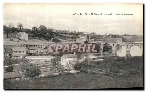 Cartes postales Environs de Laval Pont de Rochefort