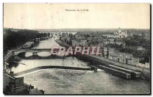 Cartes postales Panorama de Laval