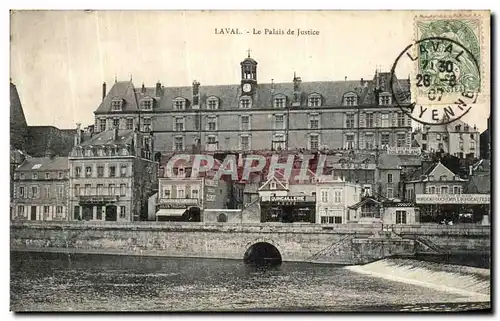 Cartes postales Laval Le Palais de Justice