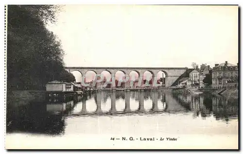 Cartes postales Laval Le Viaduc