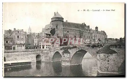 Cartes postales Laval Le Vieux Pont