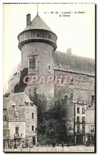 Cartes postales Laval Le Donjon du Chateau
