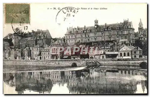 Cartes postales Laval Le Palais et le Vieux Chateau