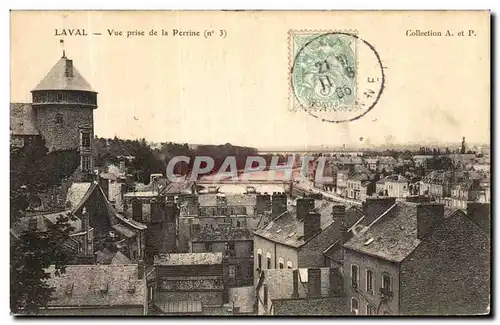 Cartes postales Laval Vue Prise de la Perrine