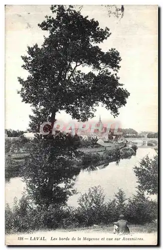 Ansichtskarte AK Laval Les Bords de la Mayenne et Vue sur Avesnieres