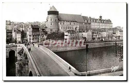 Cartes postales Laval Le Vieux Pont sur la Mayenne et le Chateau