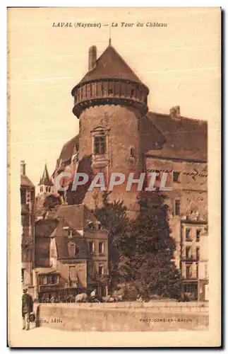 Cartes postales Laval La Tour du Chateau