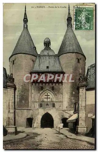 Cartes postales Nancy Porte de la Craffe