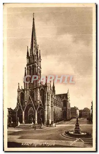 Cartes postales Nancy Eglise St Epvre