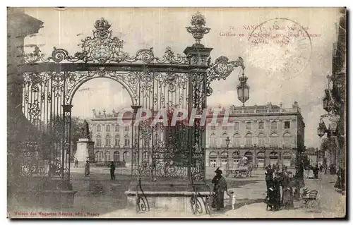 Cartes postales Nancy Place Stanislas