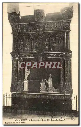 Cartes postales Nancy Tombeau de Rene II Chapelle ducale